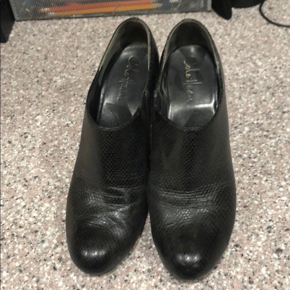 Black Cole Haan booties